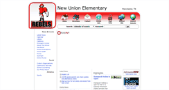 Desktop Screenshot of newunion.coffeecountyschools.com