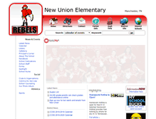 Tablet Screenshot of newunion.coffeecountyschools.com