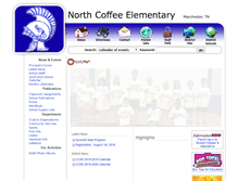 Tablet Screenshot of northcoffee.coffeecountyschools.com