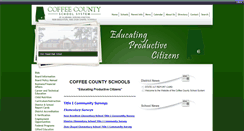 Desktop Screenshot of coffeecountyschools.org